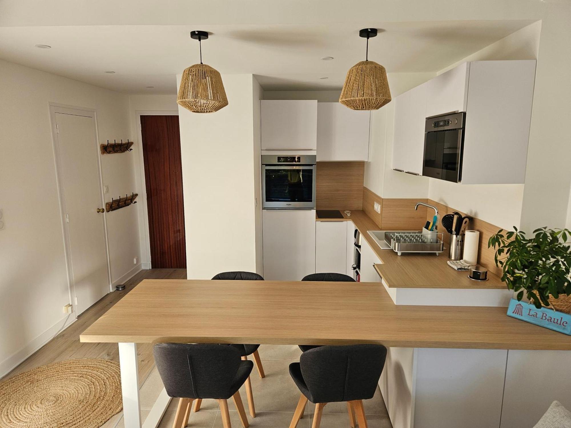 Le Capitole - Studio Plage Benoit Dans Residence Face Mer La Baule-Escoublac Екстер'єр фото