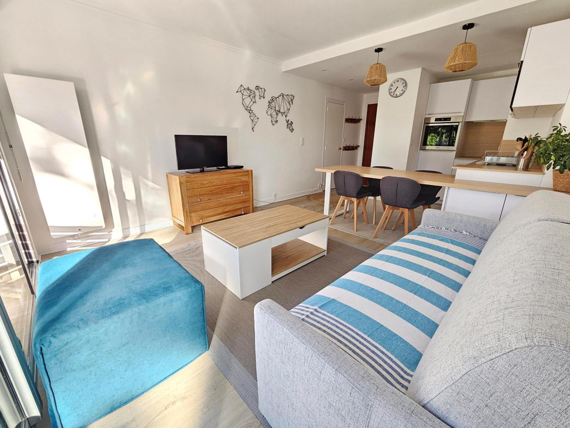 Le Capitole - Studio Plage Benoit Dans Residence Face Mer La Baule-Escoublac Екстер'єр фото